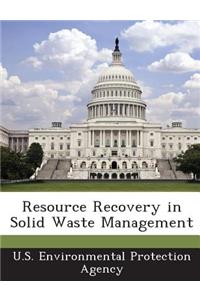 Resource Recovery in Solid Waste Management