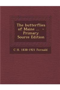The Butterflies of Maine ...