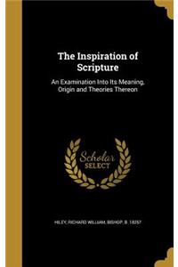 Inspiration of Scripture