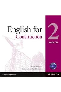 English for Construction 2 Audio CD (Vocational English Series)