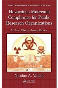 Hazardous Materials Compliance for Public Research Organizations