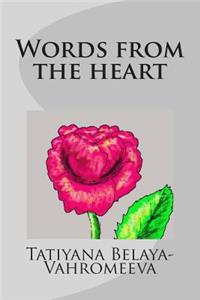 Words from the Heart