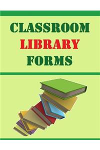 Classroom Library Forms