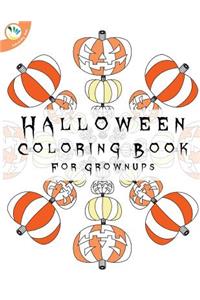 Halloween Coloring Book for Grown Ups