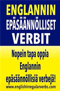 Englannin Epäsäännölliset Verbit