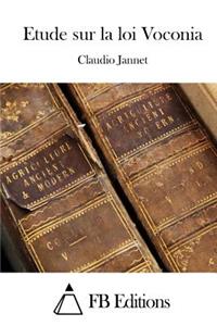 Etude sur la loi Voconia