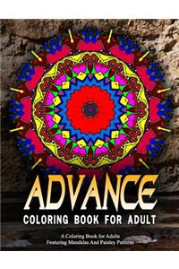 ADVANCED COLORING BOOKS FOR ADULTS - Vol.17