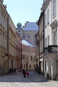 A Narrow City Alley in Krakow, Poland
