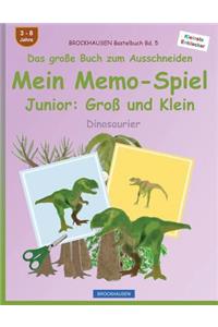 BROCKHAUSEN Bastelbuch Bd. 5 - Das große Buch zum Ausschneiden - Mein Memo-Spiel Junior