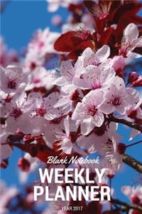 Blank Notebook Weekly Planner