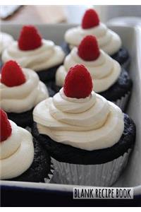 Blank Recipe Book - Vegan Recipes (Santa Cupcakes Cover)