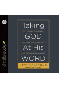 Taking God at His Word