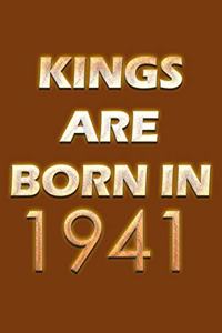Kings Are Born In 1941 Notebook