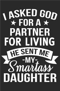 I ASKED god for a partner FOR LIVING he sent me my daughter