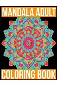 Mandala Adult Coloring Book