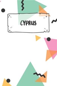 Cyprus: Ruled Travel Diary Notebook or Journey Journal - Lined Trip Pocketbook for Men and Women with Lines