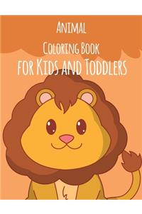 Animal Coloring Book For Kids And Toddlers
