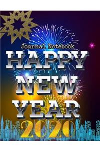 Happy New Year 2020 Journal Notebook