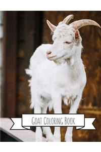 Goat Coloring Book