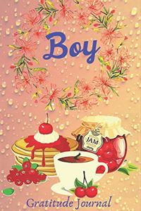 Boy Gratitude Journal