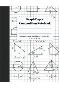 Graph Paper Composition Notebook