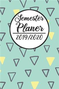 Semester Planer 2019 / 2020