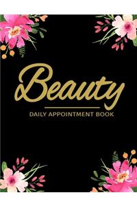 Beauty Daily Appointment Book