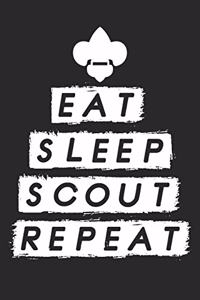 Eat Sleep Scout Repeat