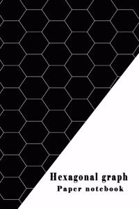 hexagonal graph paper notebook