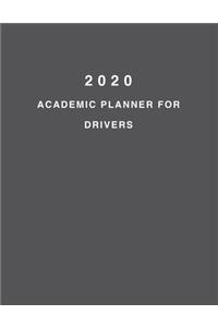 2020 Academic Planner For Drivers