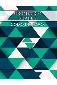 Geometric Shapes Coloring Book