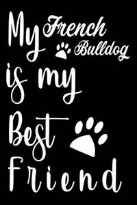 My French Bulldog is my best friend