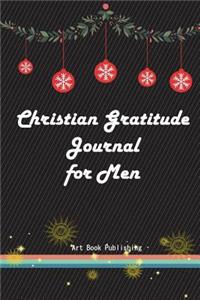 Christian Gratitude Journal for Men