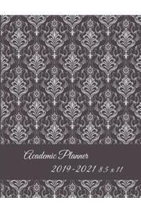 Academic Planner 2019-2021 8.5 x 11