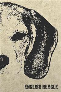 English Beagle Notebook