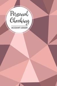 Personal Checking Account Ledger