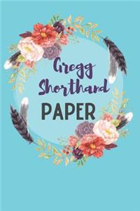 Gregg Shorthand Paper