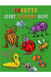 Insects Giant Coloring Book