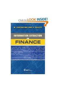 Information Extraction in Finance