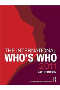 The International Who's Who 2011
