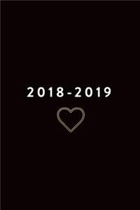 2018 - 2019, 18 Month Weekly & Monthly Planner