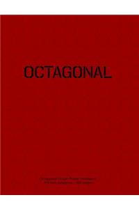 Octagonal Graph Paper Notebook 1/4 inch octagons 160 pages