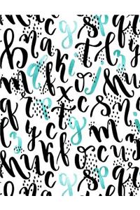 My Big Fat Bullet Journal Sparkly Letters Pattern 11