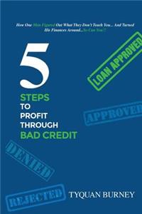 5 Steps to Profit Through Bad Credit