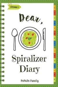 Dear, Spiralizer Diary