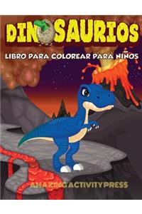 DINOSAURIOS Libro para colorear para niños