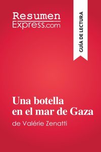 botella en el mar de Gaza