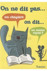 On Ne Dit Pas...on Dit....