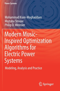 Modern Music-Inspired Optimization Algorithms for Electric Power Systems