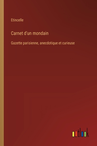 Carnet d'un mondain